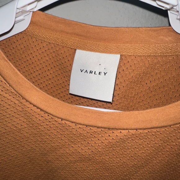 Varley Bexley Cropped T-Shirt in Cashew, Large - Picture 5 of 9